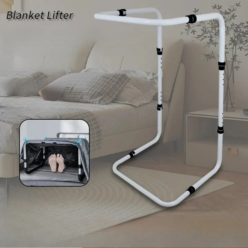 Blanket Lifter for Feet Sheet Riser Height Adjustable Relieve Pressure Foot Tent Blanket Support Holder for Surgery Recovery