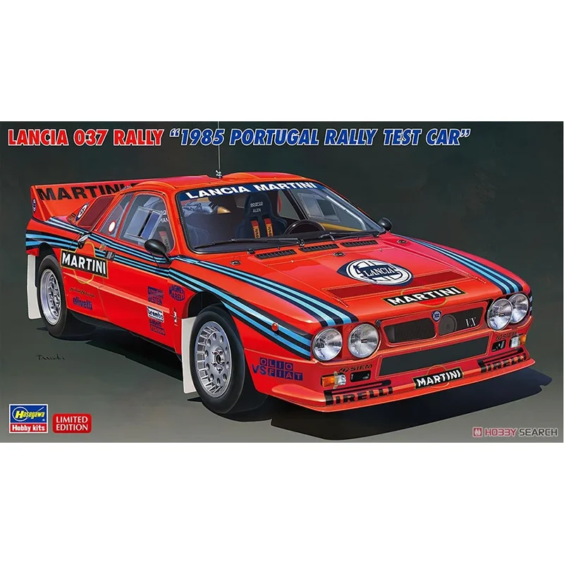 

Static Assembled car Model Hasegawa-20631 1/24 Scale For LANCIA 037 1985 Rally car Model Kit
