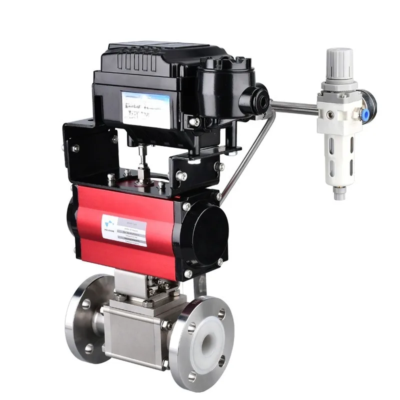 Filter adjustment type ball valve stainless steel high clean proportion valve food grade lining