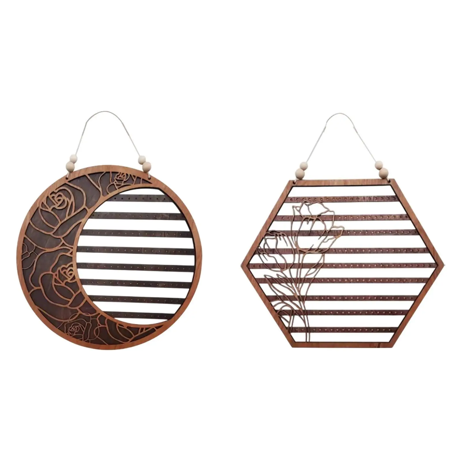 

Wall Mount Hanging Earring Holder Fashion for Headband Bow Bracelet Earring