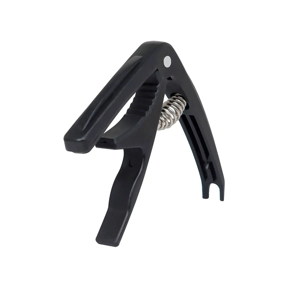 

Guitar Capo For Acoustic Electric Guitar Adjustable Spring Tension Smooth One Hand Operation Folk Country Music Essential Tool