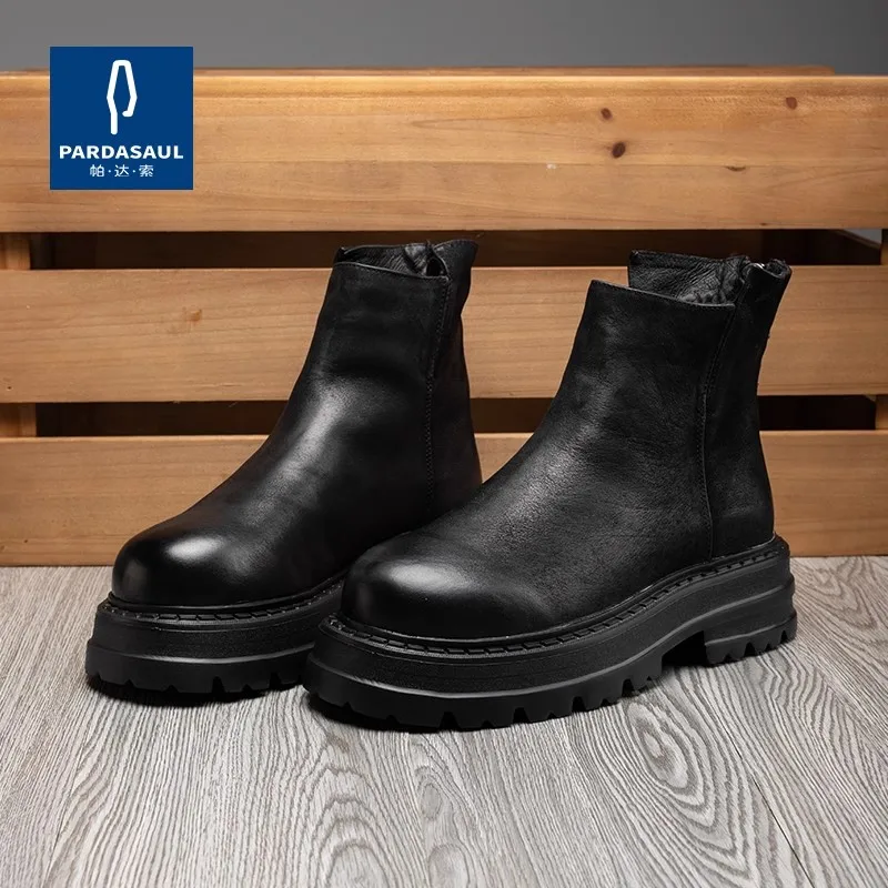 Botas versátiles de moda para hombre, otoño e invierno, 230916