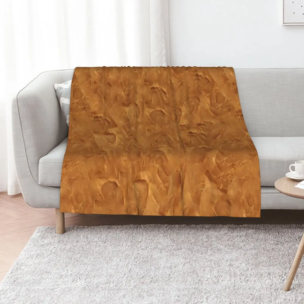 Seamless Peanut Butter Spread Pattern Throw Blanket for winter Quilt Moving manga Bed Blankets