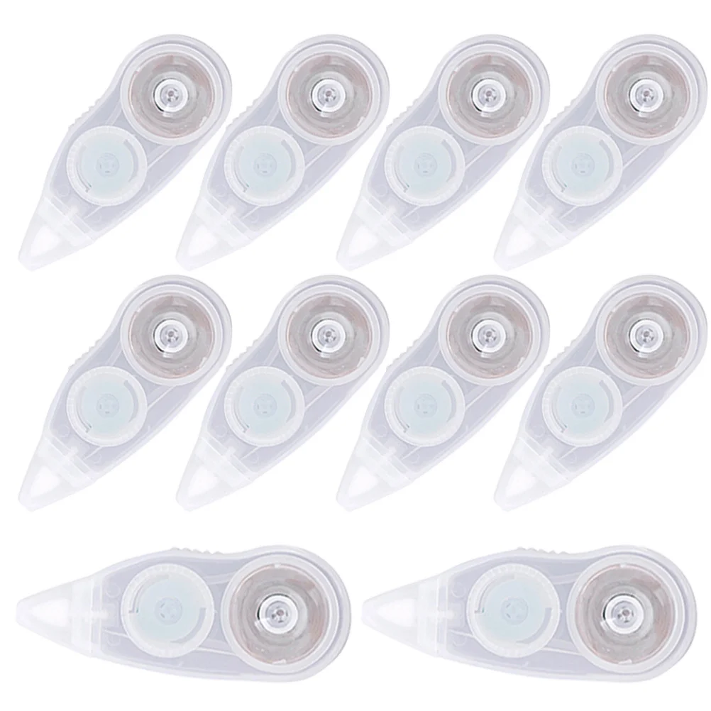 10 قطعة شريط تصحيح أسطوانة ناعمة ممتازة للمدرسة والمكتب والمنزل حزمة طويلة الأمد شريط لاصق القرطاسية #1