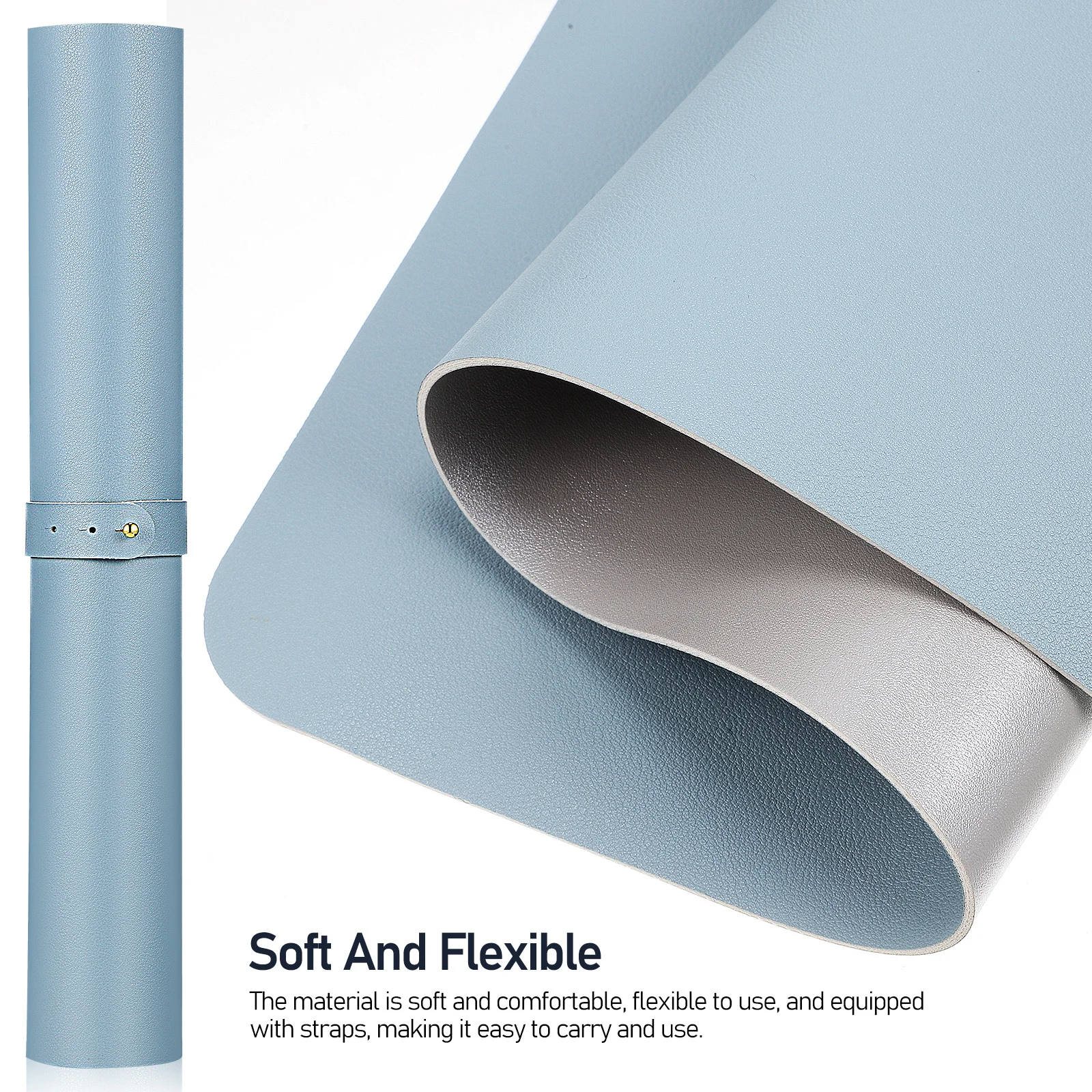 

Multifunctional Nail Mat Desk Pad Protector Easy Clean Long Lasting Mousepad Gaming Laptop Table Cloth Water Resistant