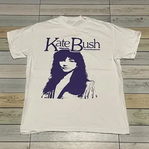 Rare Kate Bush Band Tour T Shirt Bjork Aphex Twin long or short sleeves