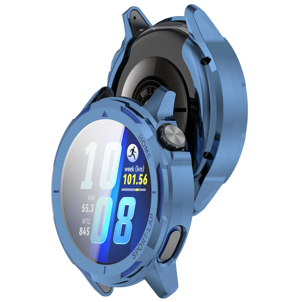 

Чехол для смарт-часов Huawei Watch GT Runner 2, мягкий защитный чехол из ТПУ с полным покрытием экрана, защитный бампер