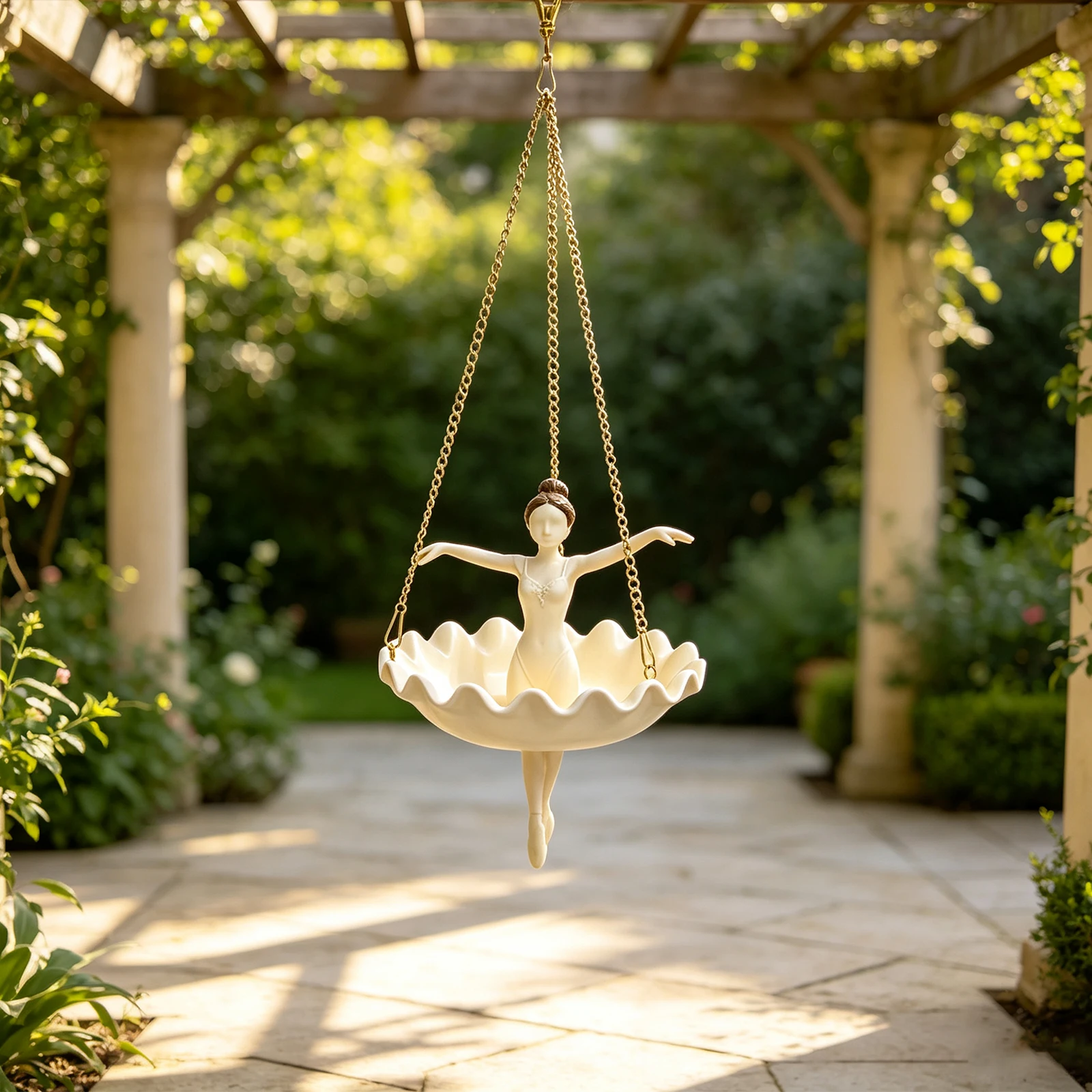กระถางแขวนตกแต่งรูปนักเต้นบัลเ - Spider Plant Hanging บทวิจารณ์และราคา