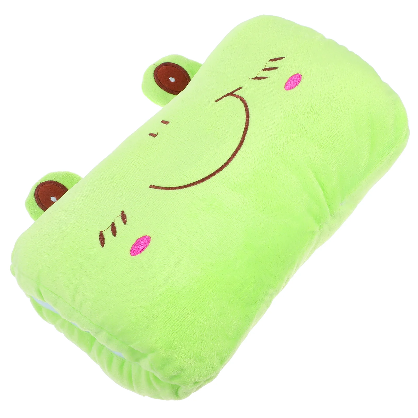 Hand Warm Pillow Plush Cushion Cartoon Stuffed Animal Frog Portable PP Cotton Fillers Soft Great Gift