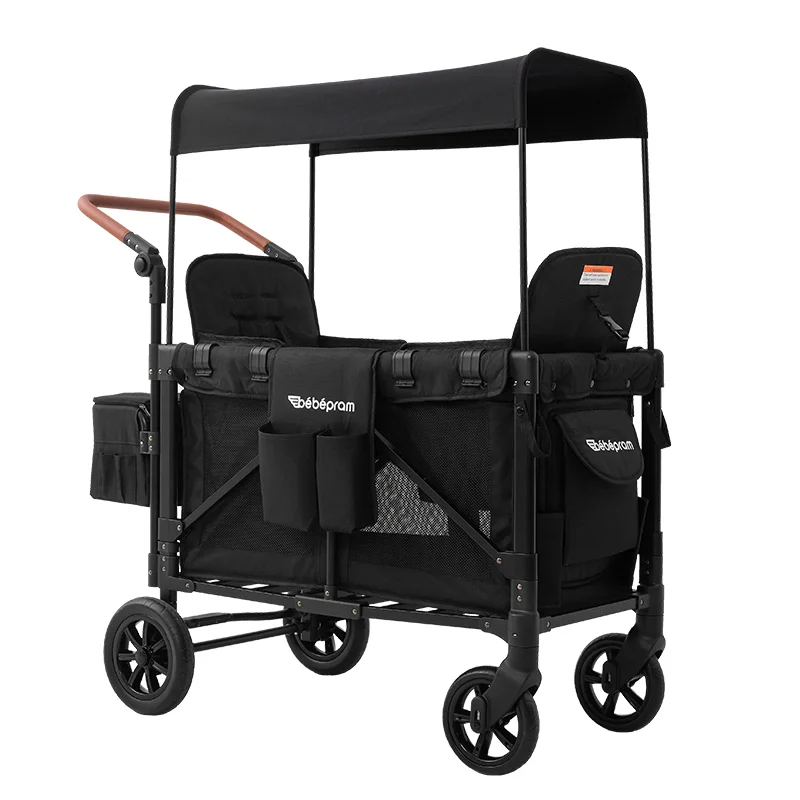 

Stroller can sit and lie down bebepram twin stroller second child artifact outdoor trolley children camper