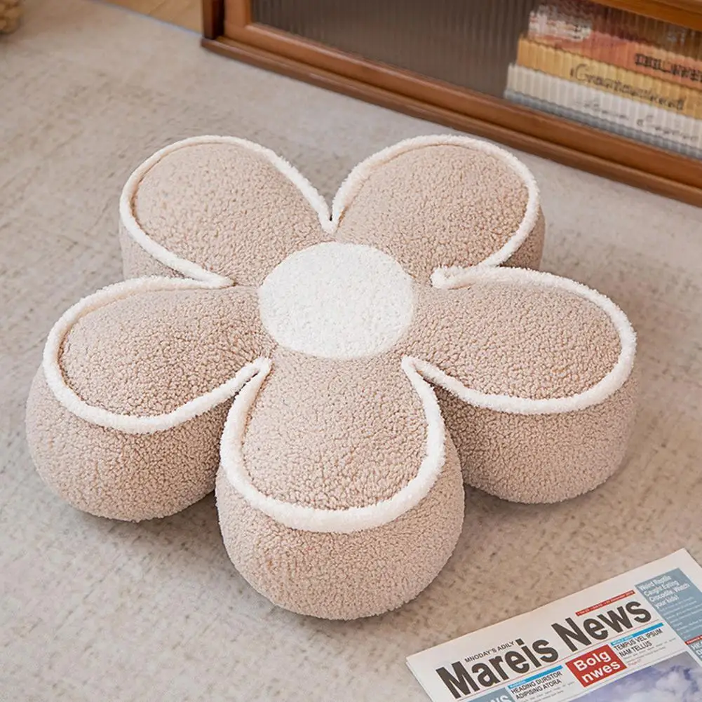 

Seat Cushion Vibrant Colored Pillow Flower Pillow Floor Cushion Soft Durable Stylish Decorative Throw Pillow for Home Décor