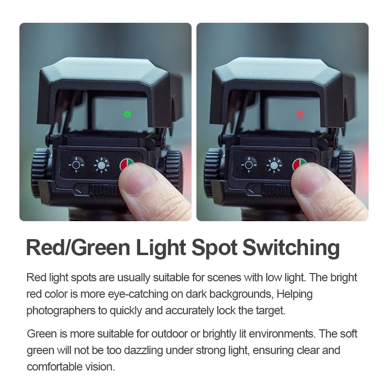 TTArtisan teleobjetivo punto de mira, punto de enfoque, luz de seguimiento, fotografía Tele, Zapata fría para Sony, Nikon, Canon, Fuji, Pentax, Olympus