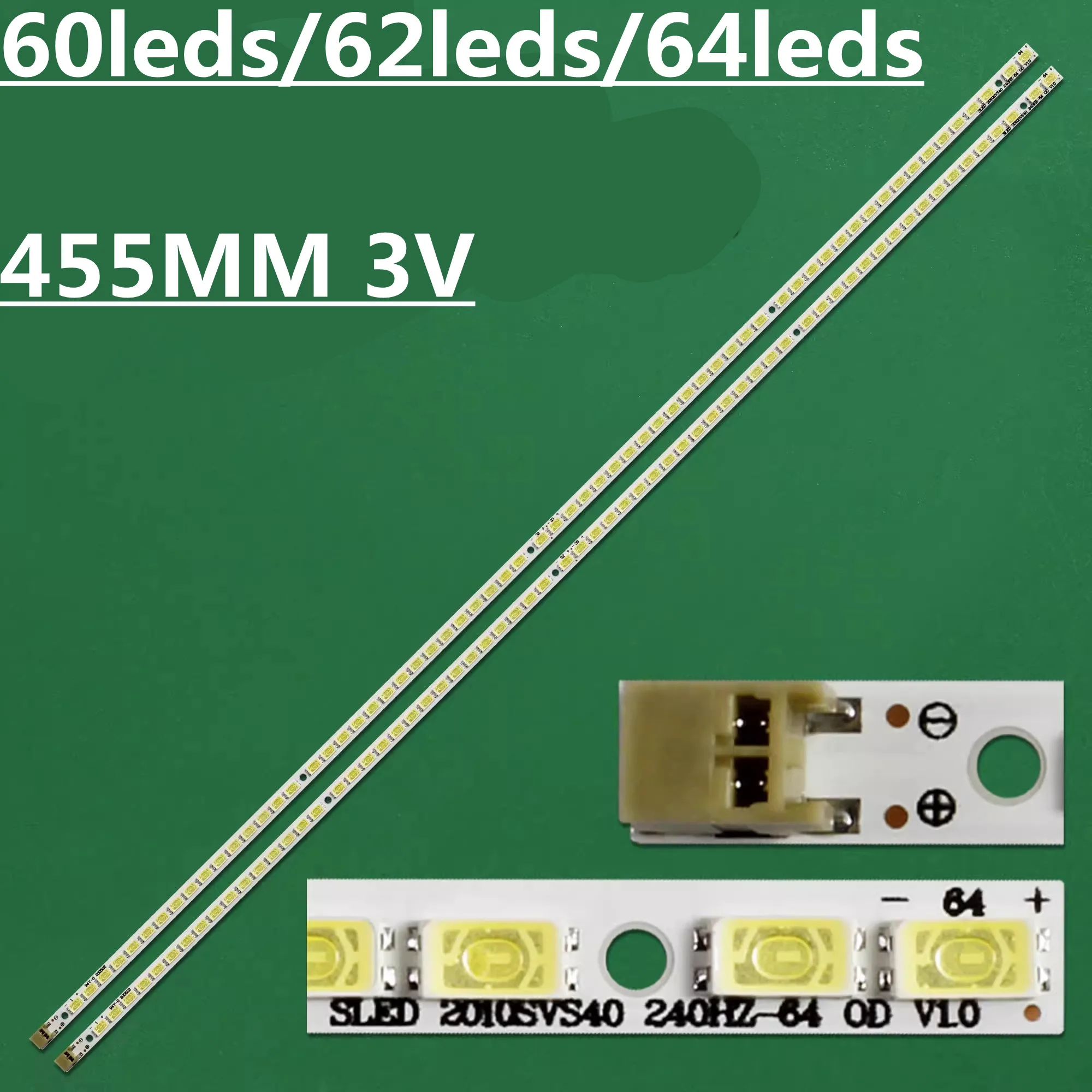 LED Backlight Strip SLED 2010SVS40 240HZ_64 OD V1.0 LJ64-02609A LMB-4000BM12 UA40C5000QR UA40C6000 UN40C5000QF UE40C7000