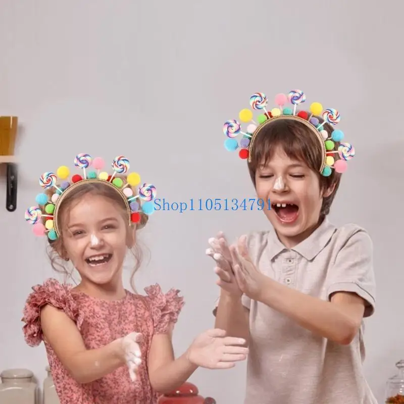 

98km Girls Decorative Hair Addition Sparkling Acrylic Preciousstone Candy Theme Plan