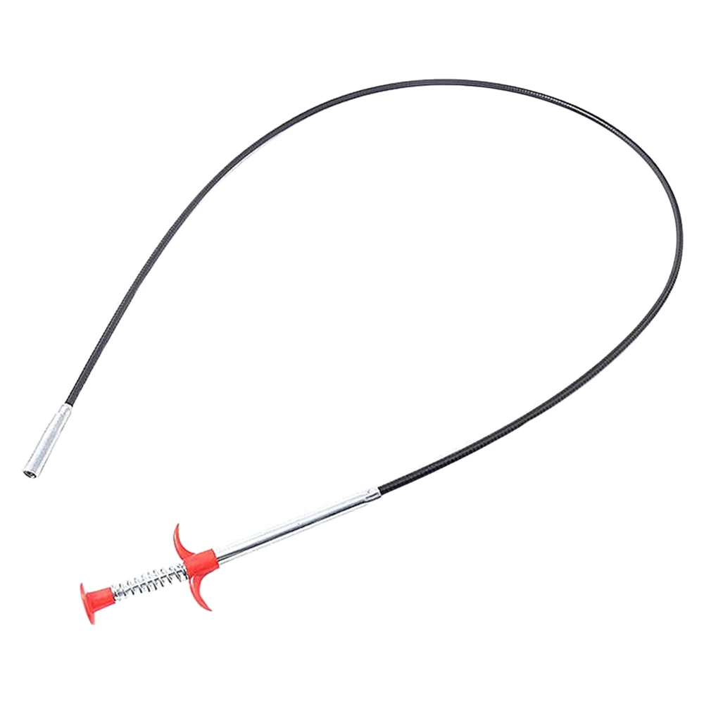 Plumbing Drain Snake Clogged Drains Snake Auger Hair Clog Remover Shower Toilet Sink Cleaner