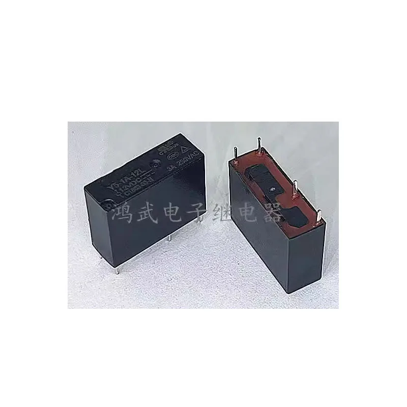 HOT NEW Y5-1A-12L Y5 1A 12L 12V 3A 4foot relay