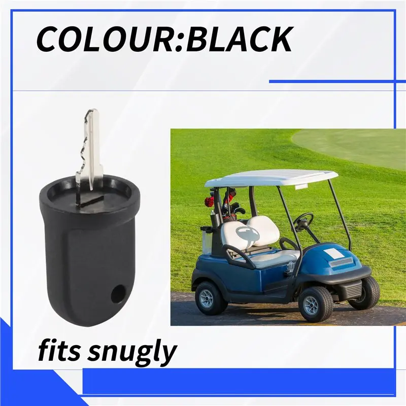 AED8-2PCS Ignition Switch Keys Compatible For EZGO RXV G&E 611282 605946 606993