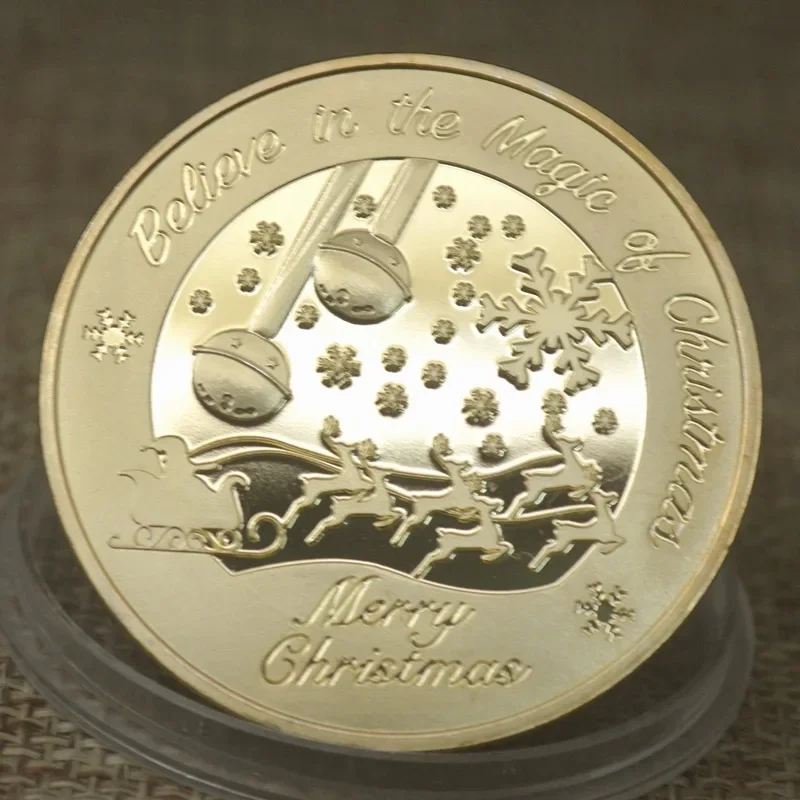 عملات تذكارية لعيد الميلاد المجيد ، مجموعة عملات تذكارية ، حرف معدنية