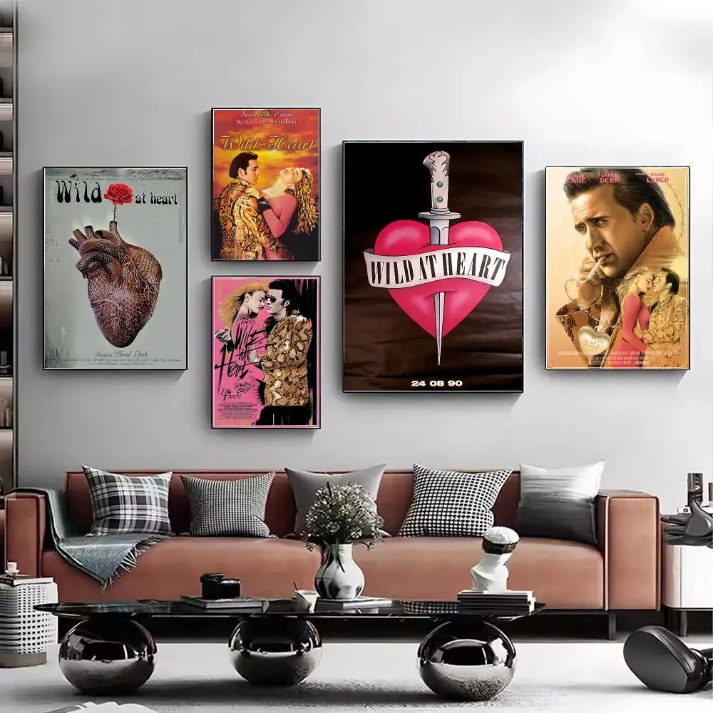 Legend Love Movies W-Wild at Heart Poster Stylish Wall Art for Living Room Bedroom Study Home Decor Gift