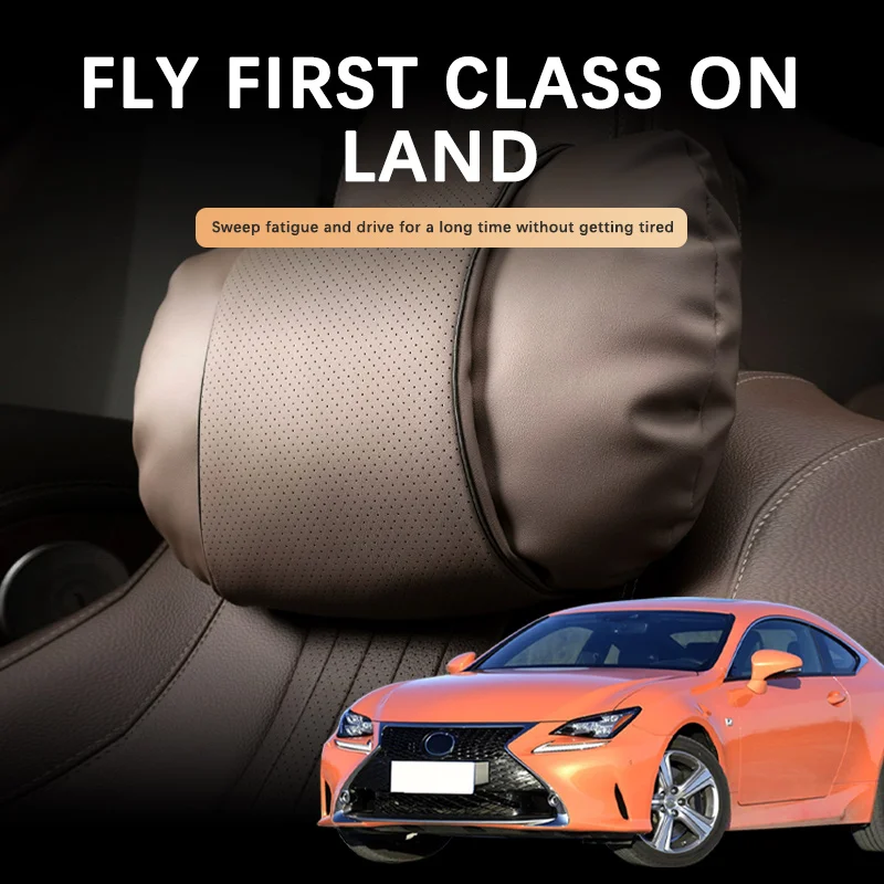 НОВЫЙ автомобильный подголовник высшего качества, удобная против усталости, мягкая автомобильная подушка для поддержки шеи для Lexus RC 300 RC350 RC200T RC200