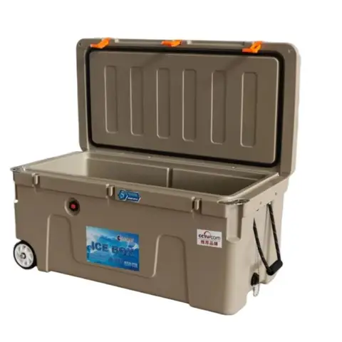 TOLEE Factory Direct 120L Frigorifero per camper da esterno Contenitore termico per alimenti per campeggio BBQ Igloo