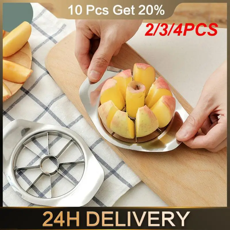 2/3/4PCS Separator Integrally Cast Stainless Steel Material Fruit Divider Stainless Steel Cutter Fruit Cutter