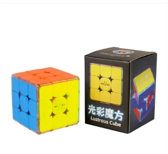 SengSo Cube brillant Cube magique magnétique accélère sans autocollant Fidget jouets Cubo Magico Puzzle jouets éducatifs