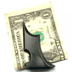 Fashion Men's Stainless Steel Batwing Bat Slim Id Card Folder Cash Money Clip Holder Magnetic Id Holder Wallet For Men Women
