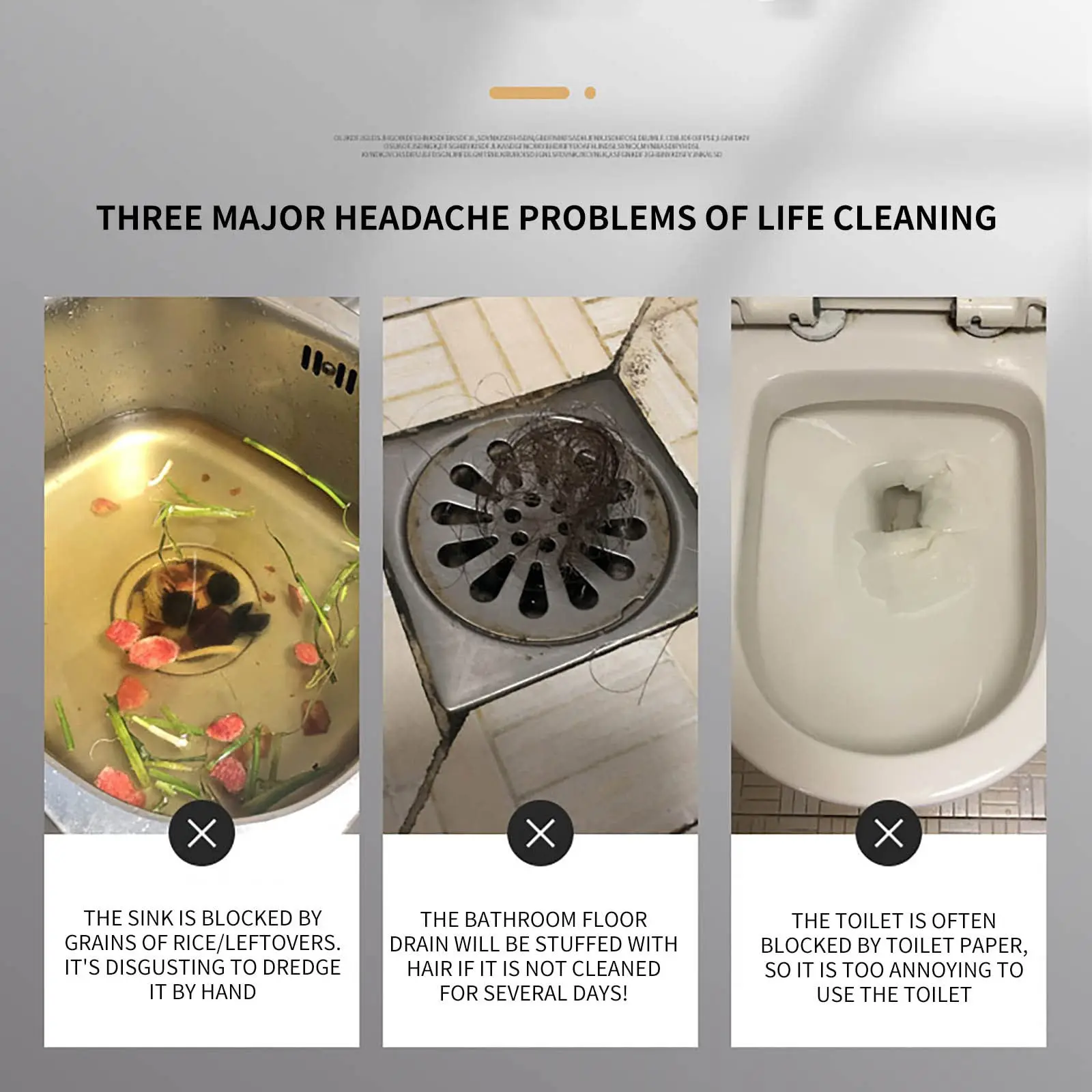 260g Sewer Toilet Dredge Powder Ultimate Sink & Drainage Cleaner Kitchen Toilet Pipeline Quick Cleaning Tool Cleaner Powder view 4