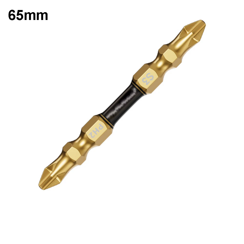 Alloy Steel Screwdriver High Hardness Screwdriver Black Phosphating Coating High Efficiency Increased Length Magnetic Function