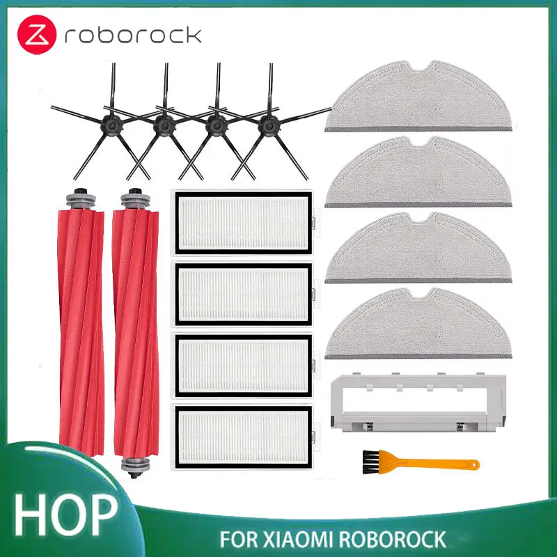 Roborock Q7 / Q7+ / Q7 Max+ Robot Vacuum Roller Brush, Hepa Filter, Side Brush, Mop Cloth