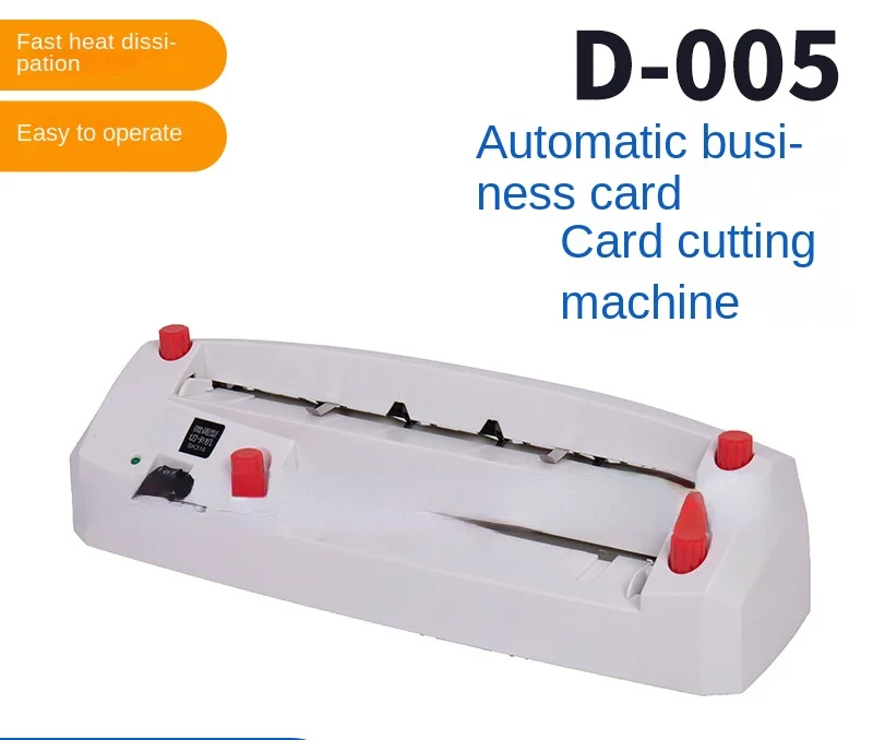 

54X90mm automatic card cutting machine A4 paper electric card cutting machine