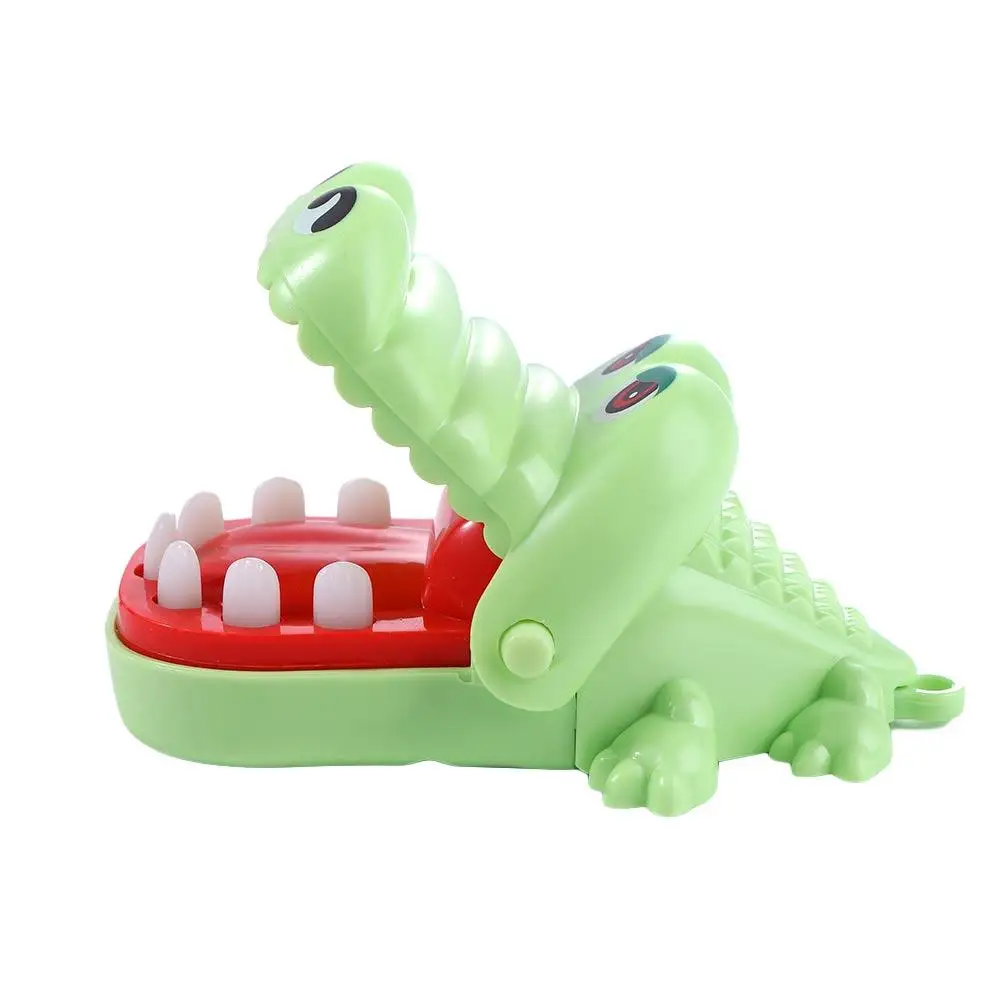 Kids Grappige Tandarts Mini Bijten Hand Alligator Nieuwigheid Speelgoed Bijten Vinger Spel Krokodil Speelgoed Gags Speelgoed Krokodil Mond