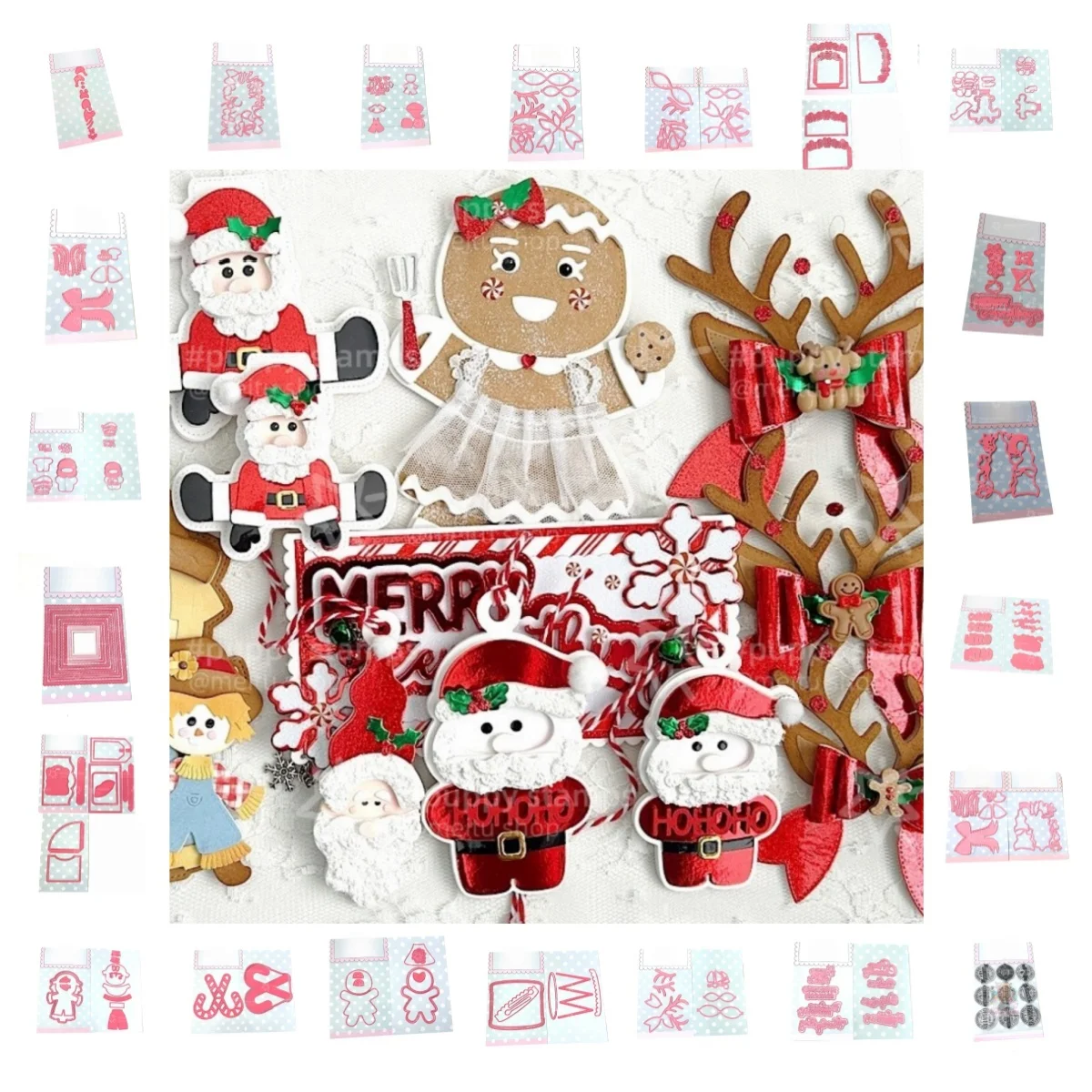 October 2026 Christmas Release Metal Cutting Dies Clear Stamps for DIY Greeting Card Making Scrapbooking Craft Paper Decoration