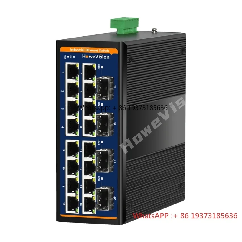 Layer 2 Managed 16 Ports Gigabit  Network Switch With 4 Ports SFP for Access Point/IP Camera/IP Phone