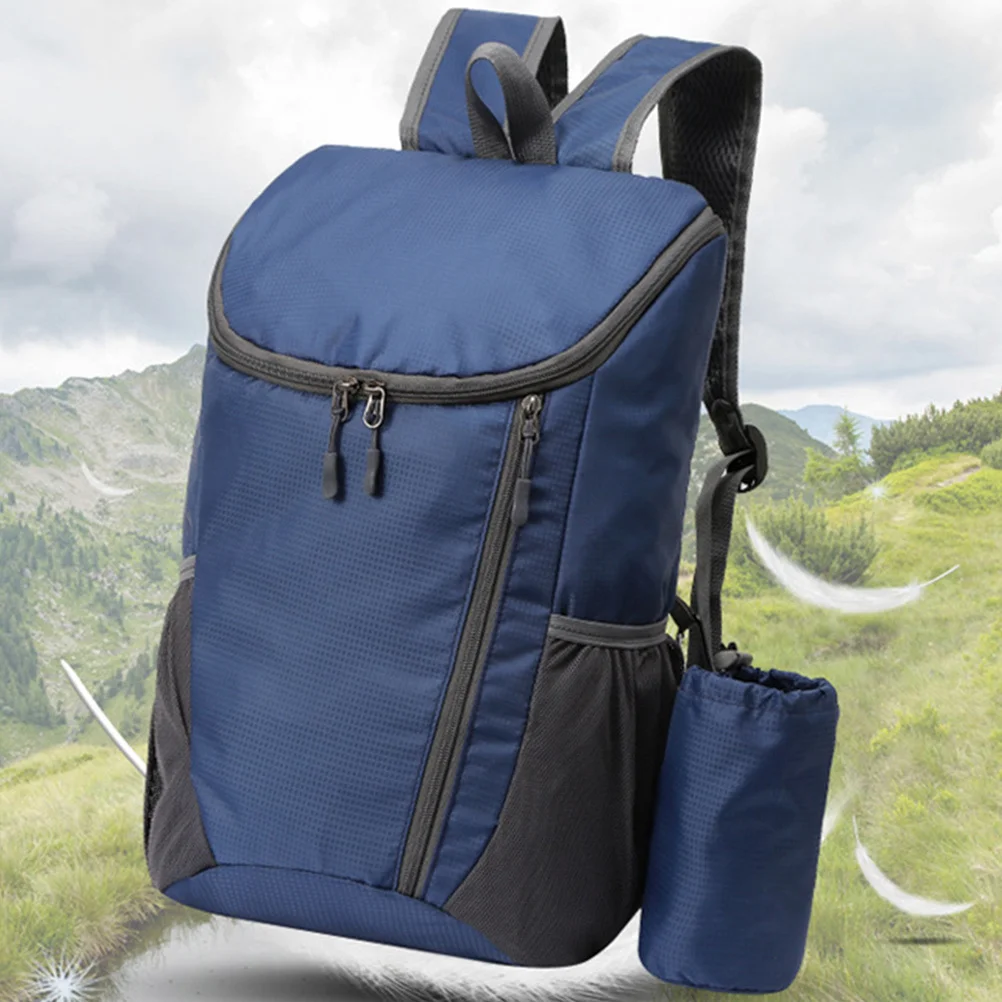 

Outdoor Sports Storage Backpack Foldable Lightweight Hiking Travel Camping Waterproof Foldable Nylon Backpack for Men Women