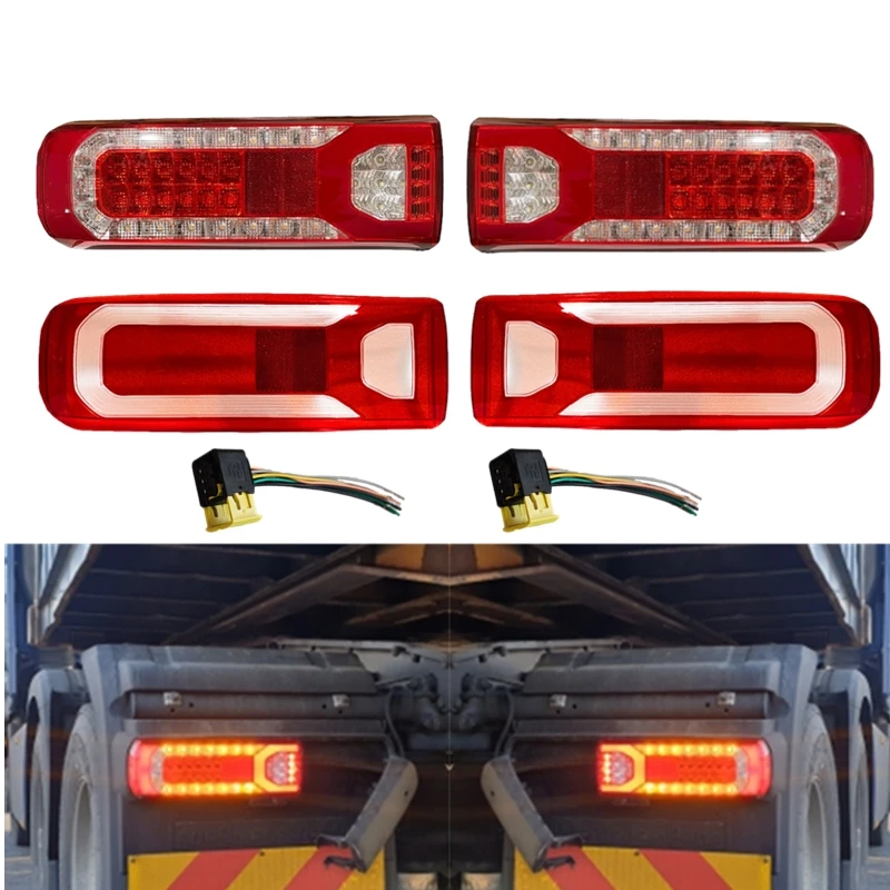 New Design 24V LED Truck Tail Light Fit for Mercedes Benz ACTROS MP4 MP5 ATEGO 0035441003 0035442103