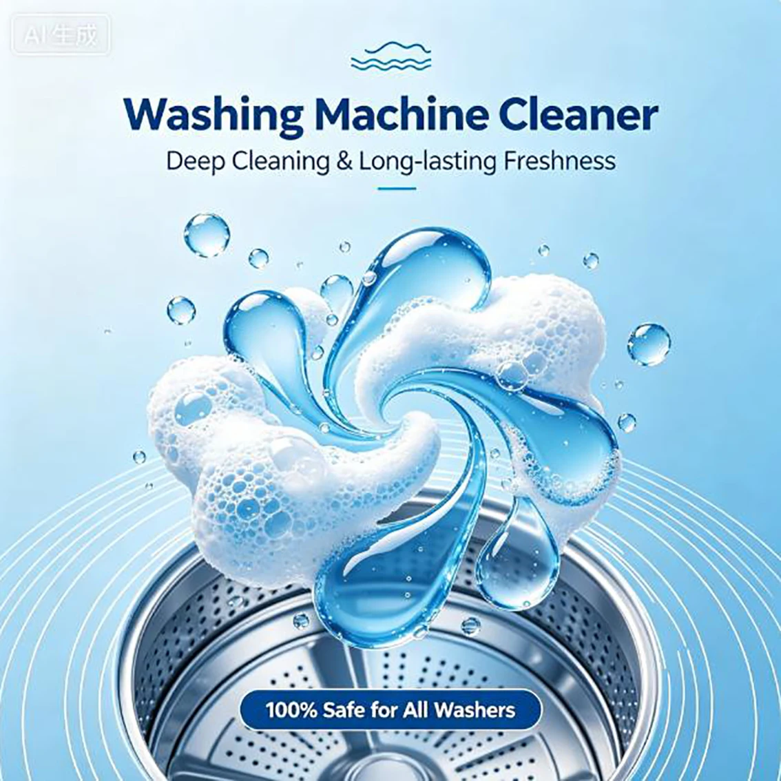 

Concentrated Washing Machine Cleaning Powder Deep Clean Drum Remove Scale Mildew Odor Dirt Residue Laundry Machine Cleaner
