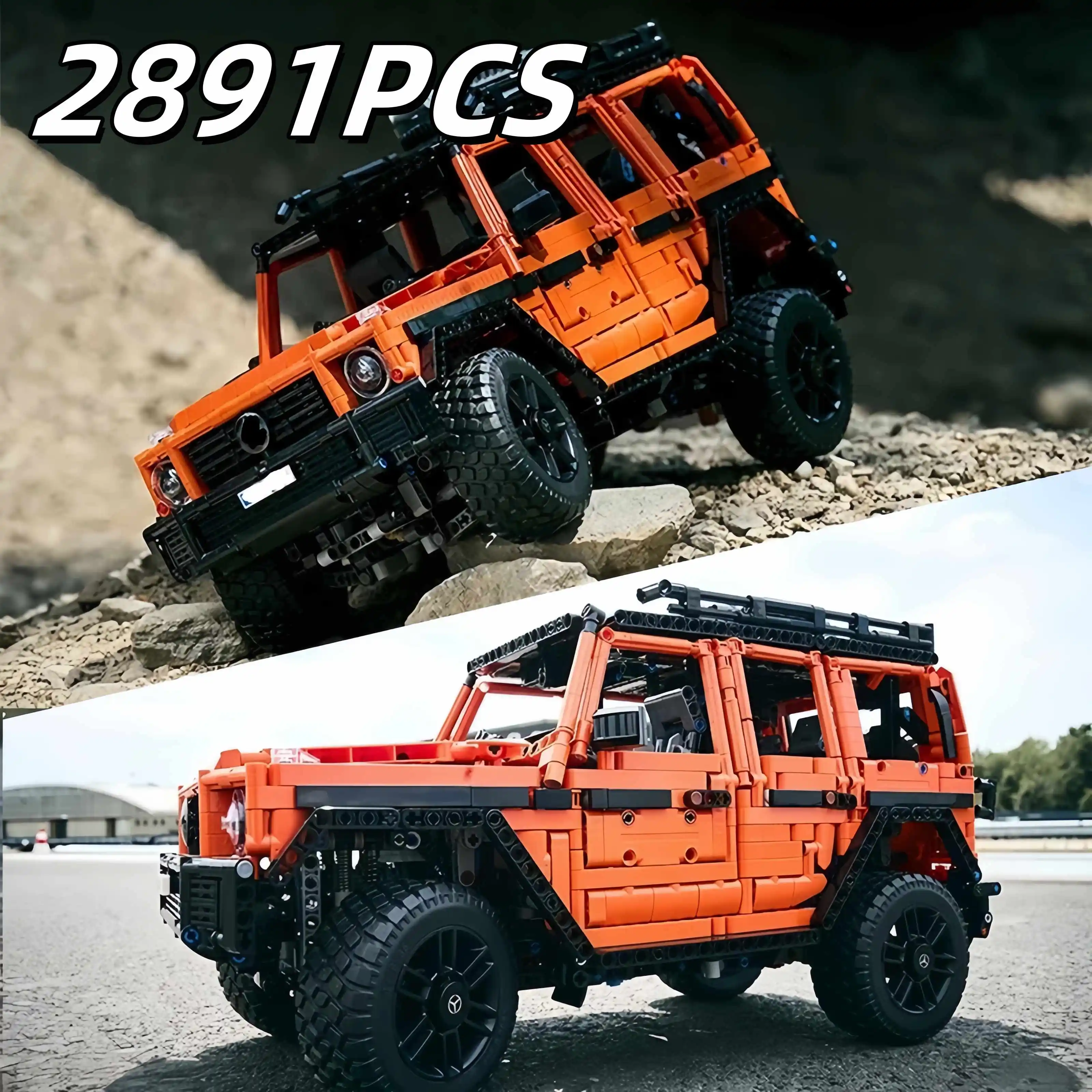

2891PCS Land Off-Road Car Building Blocks 42177 Mechanical Group Bricks Technics Vehicles MOC DIY Model Toys For Boy Adults Gift
