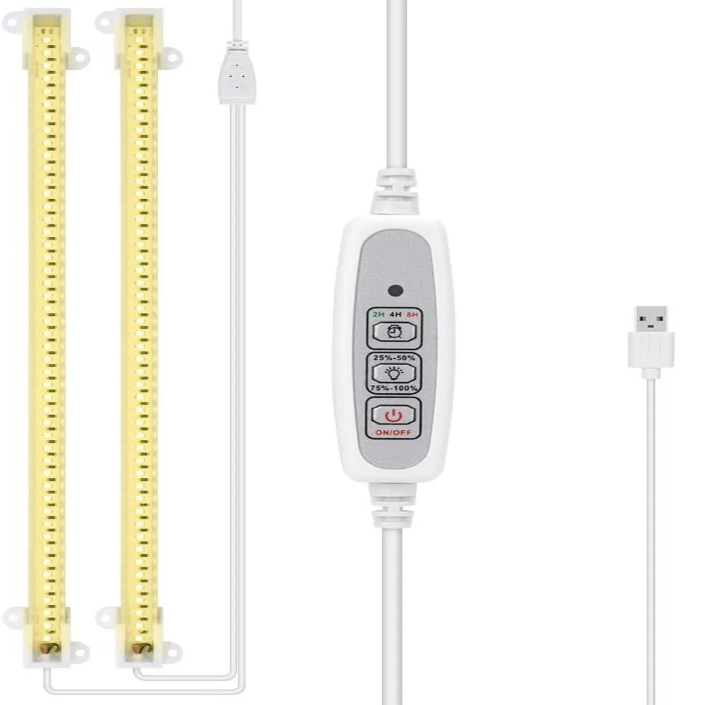 

Комнатная фитолампа с таймером, 5 в постоянного тока, с регулируемой яркостью