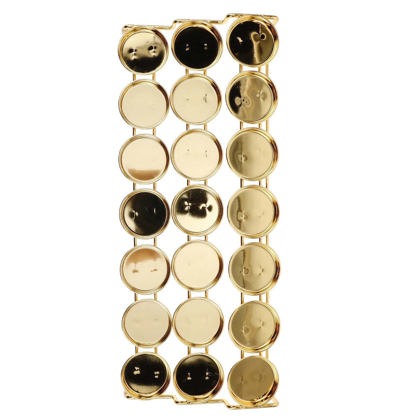 

Three-Layer Butter Lamp Holder Metal Oil Lamp Stand Traditional Indoor Holder for Meditation Prayer Temple Decor Dining