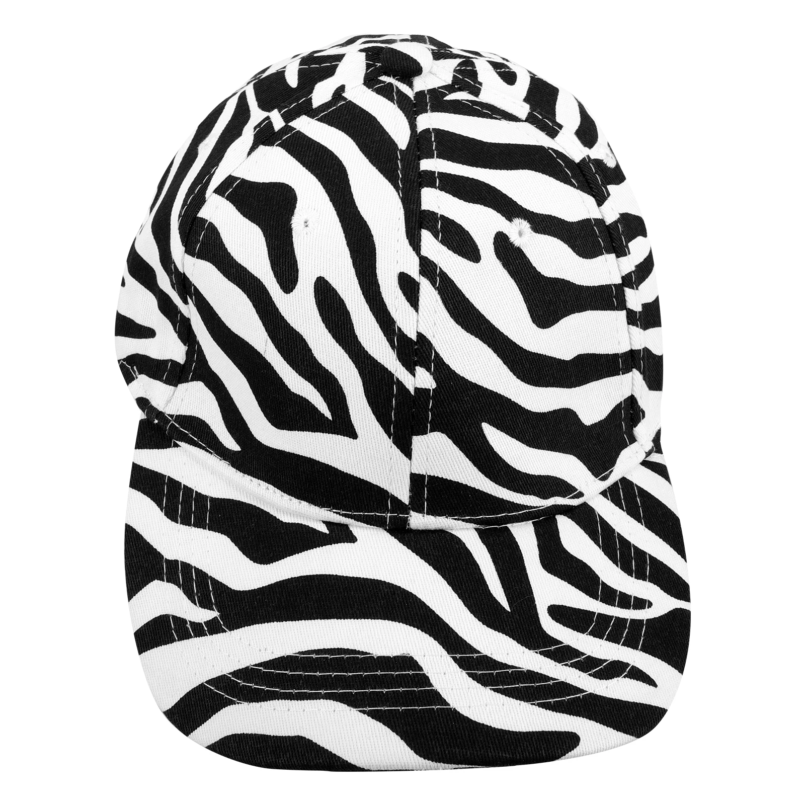 

Sun Protection Peaked Cap Lightweight Adjustable Unisex Outdoor Hat Cow Stripe Design For Travel Sport Leisure Men Women