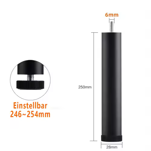 M8~M10 1PCS Adjustable Furniture Leg Aluminum Alloy Table Legs For TV Cabinet,Wardrobe,Raised Refrigerator Washing Machine Feet - Image 28