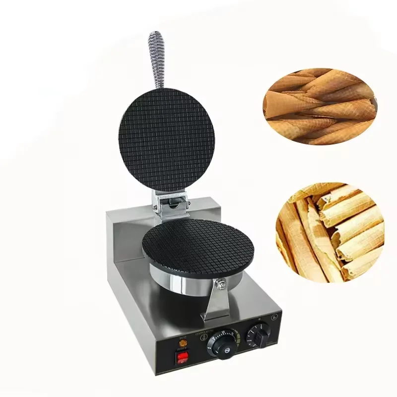 Top Sale High Quality Welcomed Snack Egg Roll Maker Machine Ice Cream Roller Machine Ice Cream Wafer Sugar Cone Making Machine