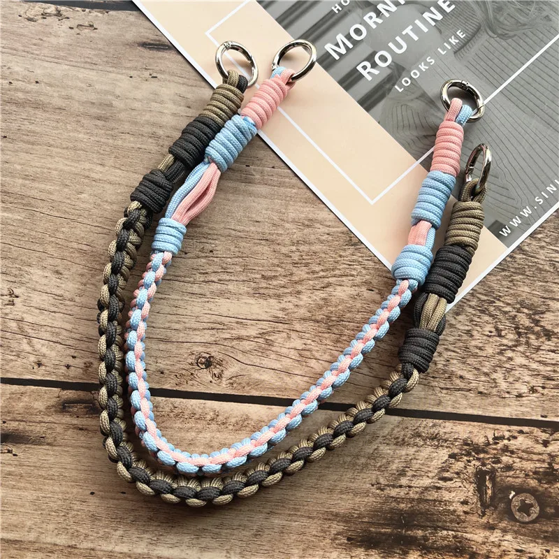 Cell Phone Lanyard Braided Portable Original Lanyards Luxury Smartphone Shoulder Wrist Strap Replace Hand Bag Strap Accessories