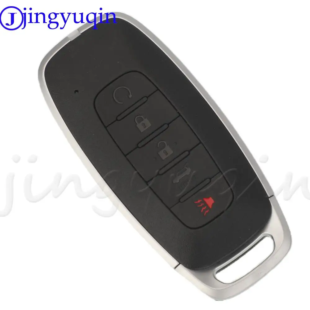 Jingyuqin KR5TXPZ3 PN: 285E3-7LA7A 433MHz 4A Chip 5Buttons Remote Smart Car Key For Nissan Pathfinder Rogue Kicks 2022-2023