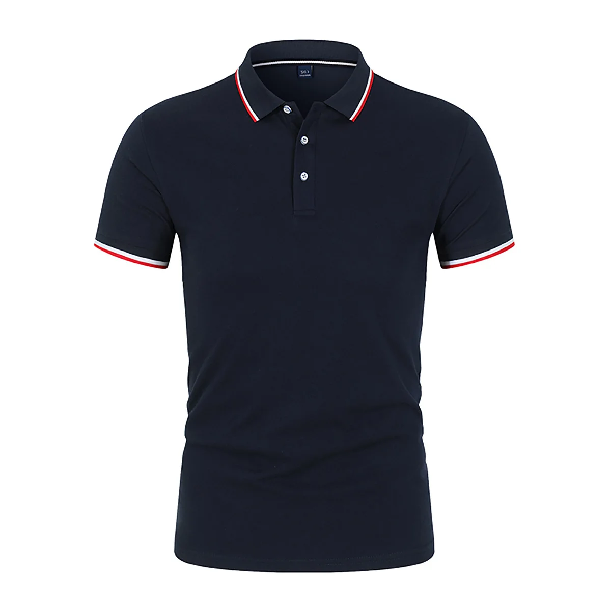 POLO Shirt Men's Short Sleeved Cross Color Collar Spring Summer Team Workwear Customization Multiple Colors Choose From