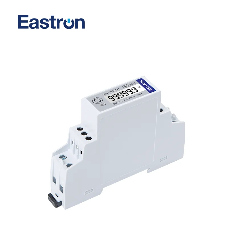 Imagem -03 - Mid Fio Fase 0.25 545 a 230v Rs485 Modbus Kwh Kwh Kwh u i p q pf hz Medidor de Energia do Trilho do Ruído da Medida de Dmd Sdm120m