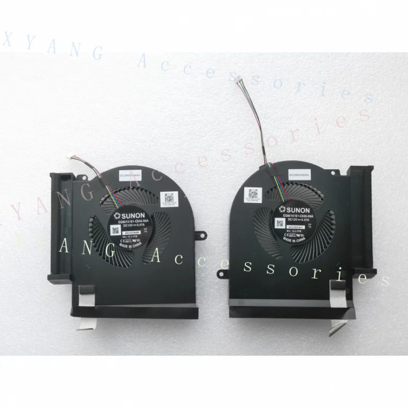 PP+ Laptop Cooling Fan 05C68F 05CC81 For Dell Alienware Area 51m R1 R2