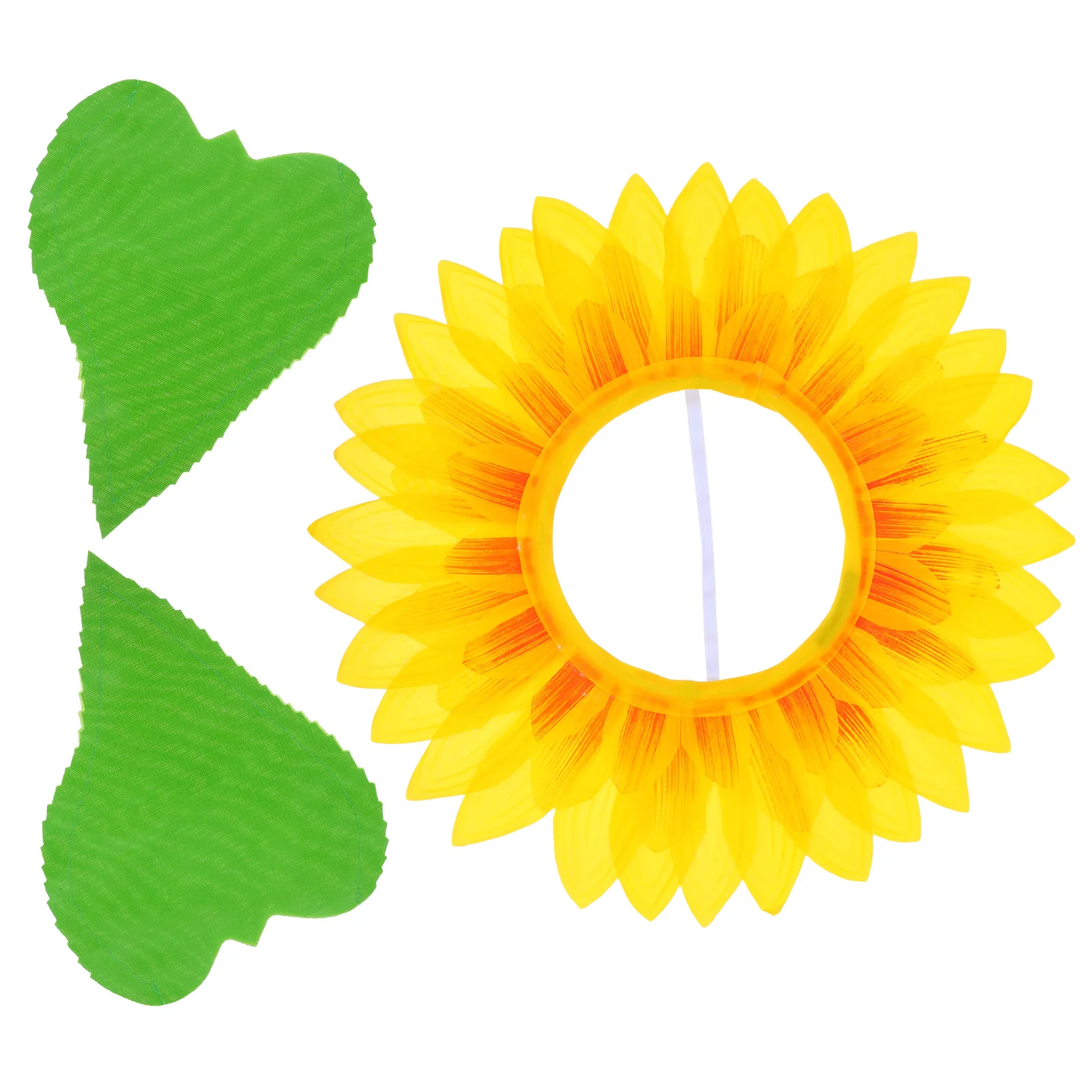 

Sunflower Headgear 2 Sets Kids Halloween Party Favors Funny Costume Accessories Realistic Colors Dance Carnival Props
